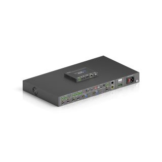 6x2 4K Multiformat HDBaseT Presentation Matrix Switcher mit Scaler Set