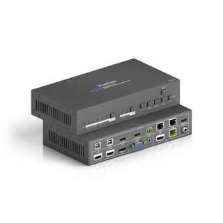 4x2 4K Multiformat HDBaseT Conference Switcher mit Scaler Set