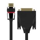 Zertifiziertes 2K HDMI / DVI Kabel – 0,50m