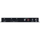 UHD+  HDMI to Dual HDMI Scaler with Audio De-Embedding & Test Patterns - Cypress CPLUS-V2PE