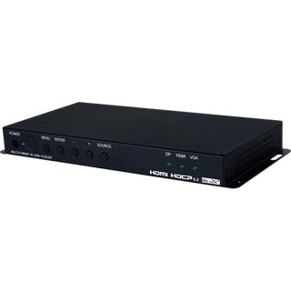 4K60 (4:4:4) 31 HDMI/DP/VGA to HDMI Scaler with Audio Insertion & Extraction - Cypress CSC-6010D