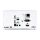4K60 (4:2:0) HDMI over HDBaseT Wallplate Receiver with IR, RS-232, PoH (PD), LAN, USB/KVM & ARC (2 Gang UK) - Cypress CH-1602RXWPUK