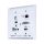 4K60 (4:2:0) HDMI over HDBaseT Wallplate Transmitter with IR, RS-232, PoH (PSE), LAN, USB/KVM & ARC (2 Gang US) - Cypress CH-1602TXWPUS