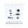 4K60 (4:2:0) HDMI over HDBaseT Wallplate Transmitter with IR, RS-232, PoH (PSE), LAN, USB/KVM & ARC (2 Gang US) - Cypress CH-1602TXWPUS