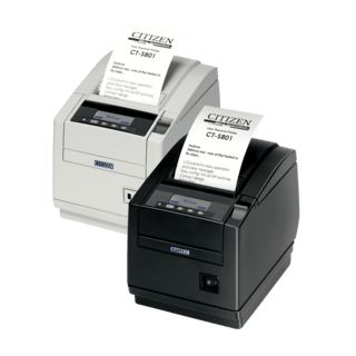Citizen CT-S801II, 8 Punkte/mm (203dpi), Cutter, Display, schwarz