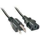 5m Netzkabel US 3 Pin an C13