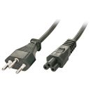 2m Schweizer Netzstecker an IEC C5