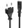 2m Euro Netzstecker an IEC C7