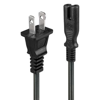 2m USA Netzstecker an IEC C7