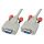 Nullmodem-Kabel 9 pol. Kupplung/Kupplung 3m