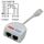 Port Doubler UTP 2x Fast Ethernet 10/100 über nur ein 8-adriges Kabel