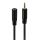 Audio-Adapter, 2.5mm Stecker an 3.5mm Kupplung