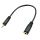Audio-Adapter, 2.5mm Stecker an 3.5mm Kupplung