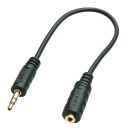 Audio-Adapter, 2.5mm Kupplung an 3.5mm Stecker
