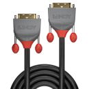 0.5m DVI-D Dual Link Kabel, Anthra Line