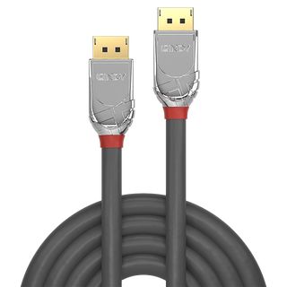 2m DisplayPort 1.4 Kabel, Cromo Line (Lindy 36302)