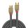 1m High Speed HDMI Kabel, Gold Line