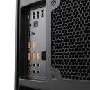 USB A Port Schloss, 4 Stück mit Schlüssel, Orange