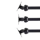 LCD-Mehrgelenk-Wandhalterung, Schwarz