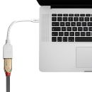 Adapterkabel Mini-DP (M)/DP (F) Kupplung, Premium geschirmt