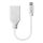 Adapterkabel Mini-DP (M)/DP (F) Kupplung, Premium geschirmt