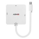 Mini DisplayPort 1.2 auf HDMI, VGA & DVI-D Aktiv...