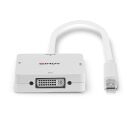 Mini DisplayPort 1.2 auf HDMI, VGA & DVI-D Aktiv Adapter Konverter