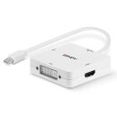 Mini DisplayPort 1.2 auf HDMI, VGA & DVI-D Aktiv Adapter Konverter
