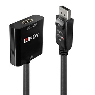 DisplayPort 1.2 auf HDMI 18G Konverter, aktiv (Lindy 41068)