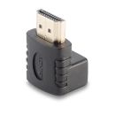 HDMI-Adapter, Stecker an Kupplung, 90° abgewinkelt nach oben