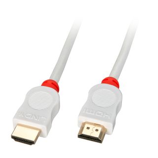HDMI HighSpeed Kabel wei 0,5m (Lindy 41410)