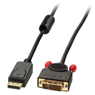 2m DisplayPort an DVI Kabel (Lindy 41491)