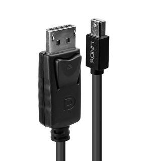 Mini DP zu DP Kabel, schwarz 3m