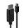 Mini DP zu DP Kabel, schwarz 5m
