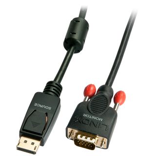 0.5m DisplayPort an VGA Kabel (Lindy 41940)