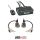 2 Port VGA, USB 2.0 & Audio Cable KVM Switch