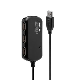 12m USB 2.0 Aktivverlängerungshub Pro