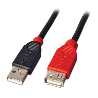 5m USB 2.0 Aktivverlngerung Slim (Lindy 42817)