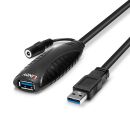 15m USB 3.0 Aktivverlängerung