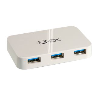 4 Port USB 3.0 Hub (Lindy 43143)