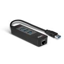 USB 3.0 Hub & Gigabit Ethernet Konverter