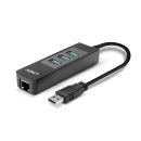 USB 3.0 Hub & Gigabit Ethernet Konverter