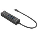 USB 3.2 Typ C Hub & Gigabit Ethernet Konverter