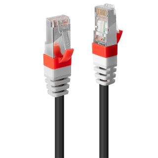 40m Cat.6A S/FTP LSZH  Netzwerkkabel, schwarz
