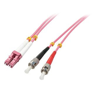 LWL-Duplexkabel LC/ST OM4 2m