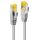 0.3m RJ45 S/FTP LSZH Netzwerkkabel, grau