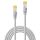 1m RJ45 S/FTP LSZH Netzwerkkabel, grau