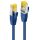 30m RJ45 S/FTP LSZH  Netzwerkkabel, blau