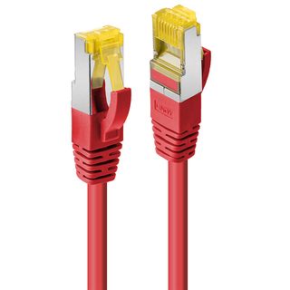 1m RJ45 S/FTP LSZH Netzwerkkabel, rot (Lindy 47292)