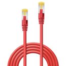 1m RJ45 S/FTP LSZH  Netzwerkkabel, rot